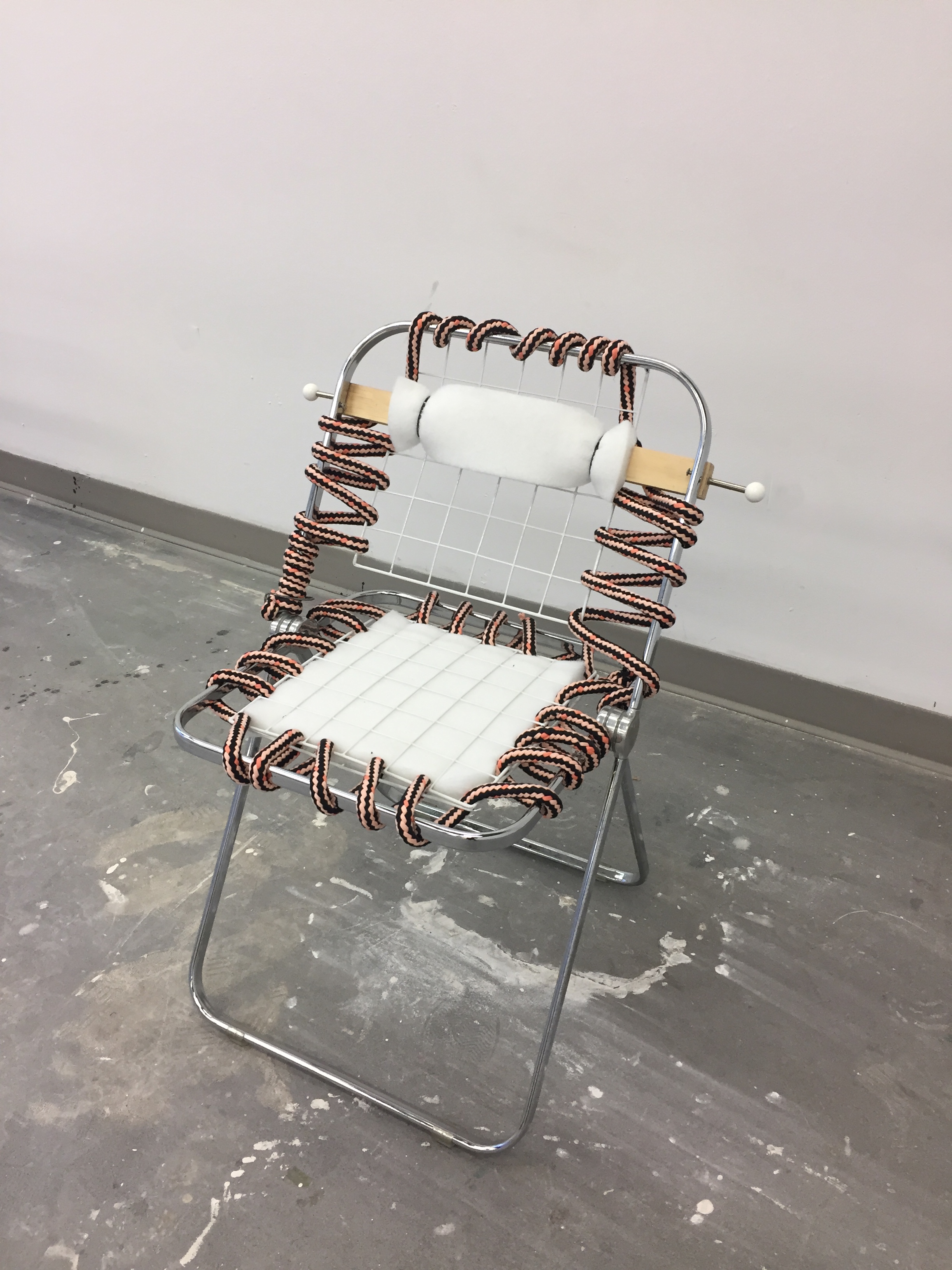 University Scrap Chair, 2015, by Laura Azzalini